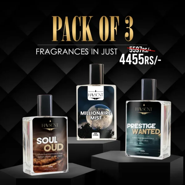 Custom Bundle Pack of 3 Perfumes | 50 ML